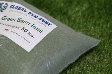 Green Sand Synthetic Grass Tools Installation