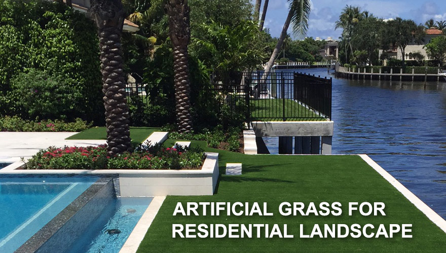 Artificial grass for landscape, synthetic lawns, back yard, fron yard, drive ways